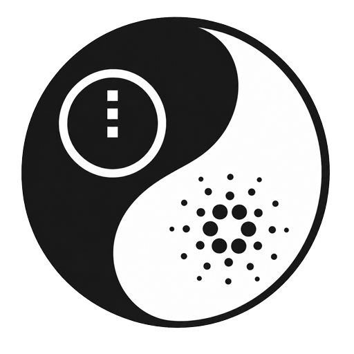 Cardano and Midnight pairing — yin-yang of the two networks.