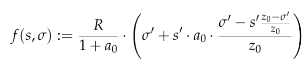 Cardano's formula for calculating stake pool rewards